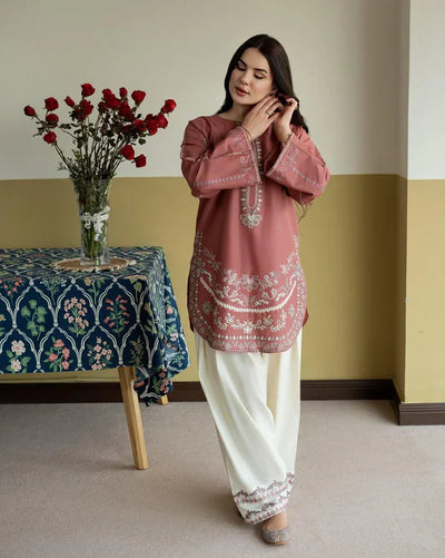 FALAK LAWN SET ( FARSHI SHALWAR )