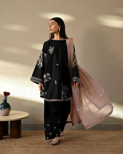 ZAIB LUXURY CO-ORD 2PC SET WITH FARSHI SHALWAR